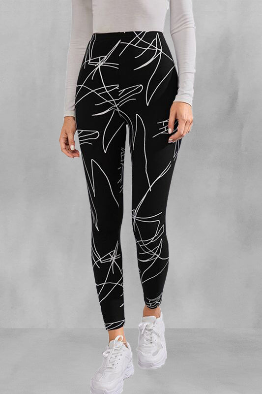Lycra 4-Way Stretch Full Leggings: Comfort and Flexibility for Active Days