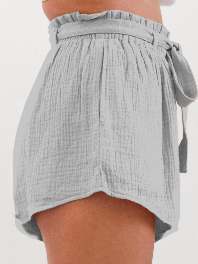 Elegant Silver Shorts for Women | Shiny & Stylish Summer Fashion