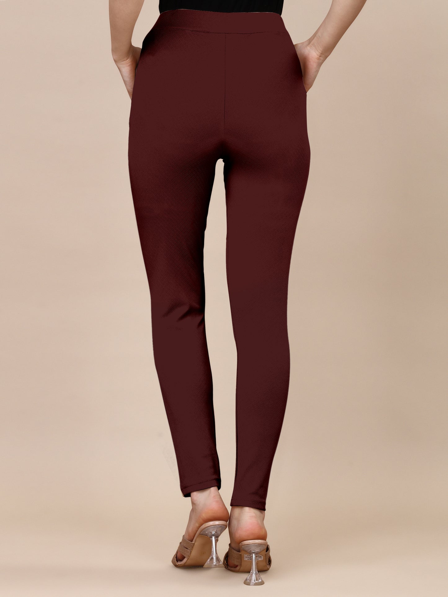 Rich Maroon Palazzo Pants: Timeless Style with Comfortable Sophistication