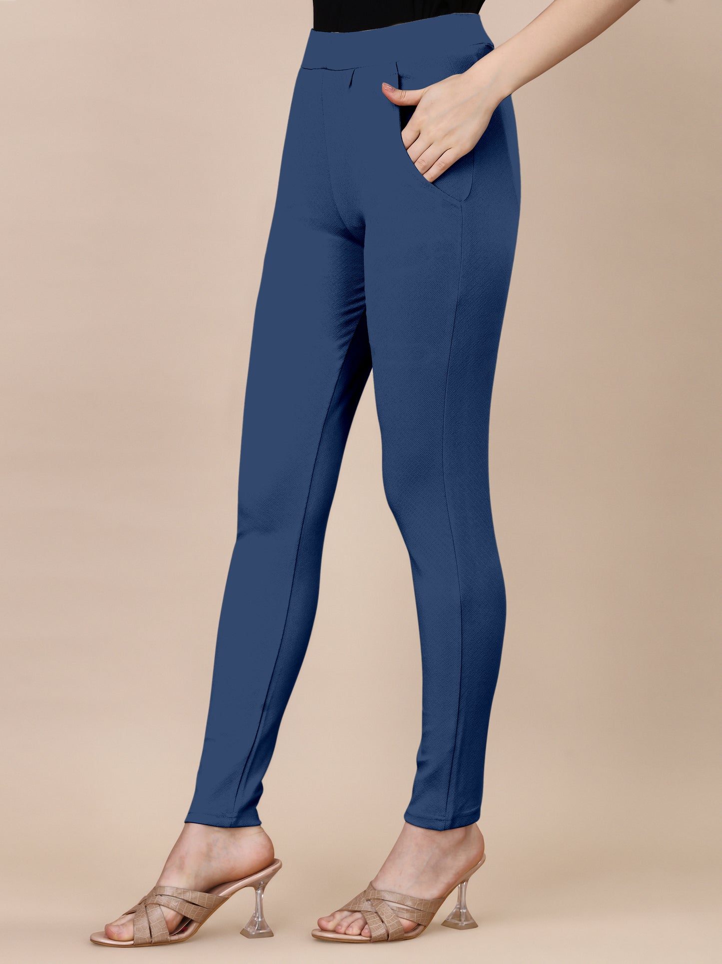 Serene Blue Palazzo Pants: Effortless Elegance and Comfort