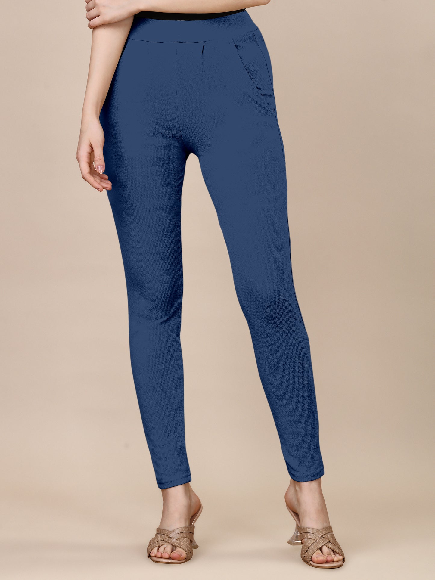 Serene Blue Palazzo Pants: Effortless Elegance and Comfort