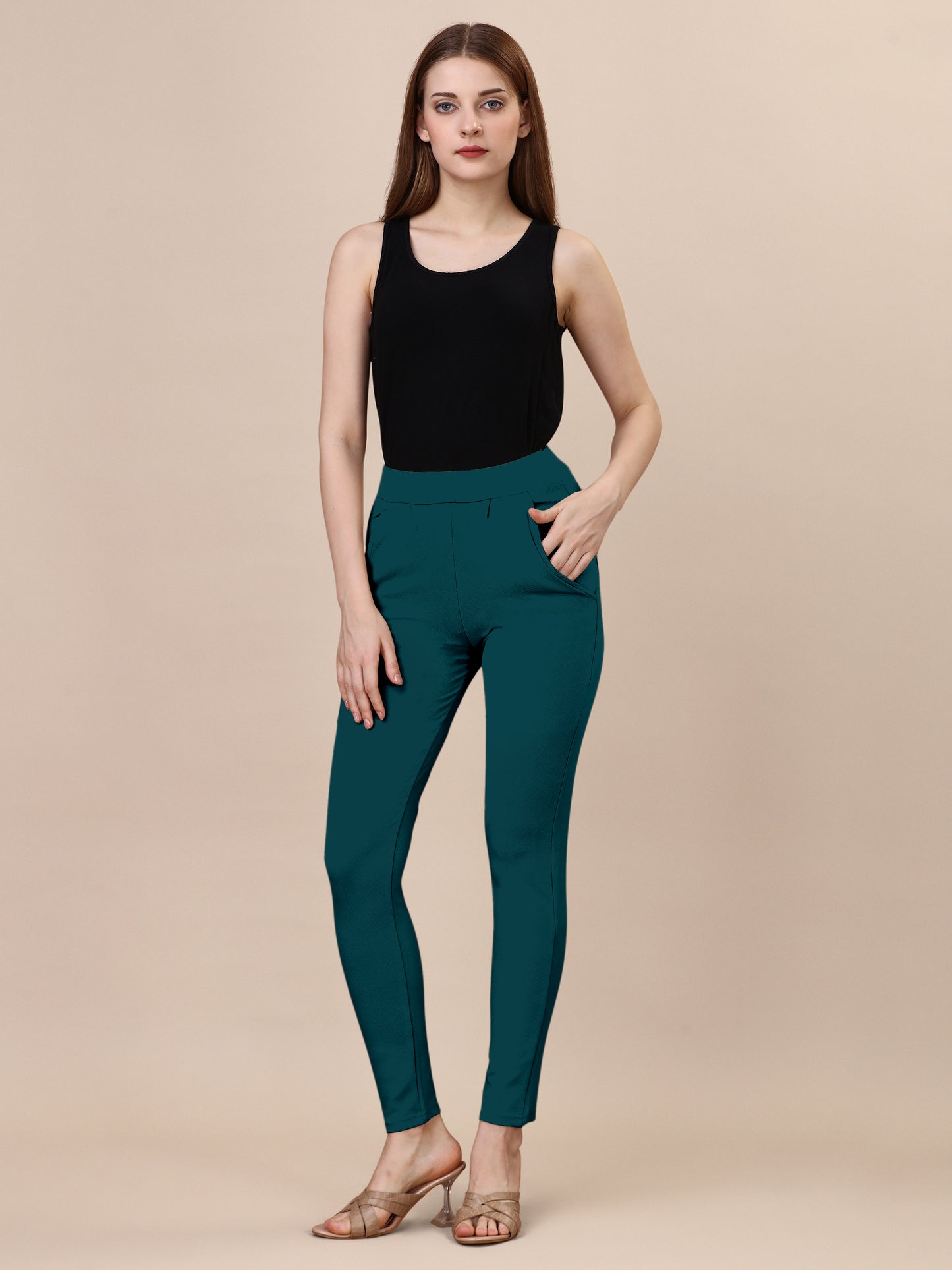 Emerald Green Palazzo Pants: Vibrant Comfort and Effortless Style