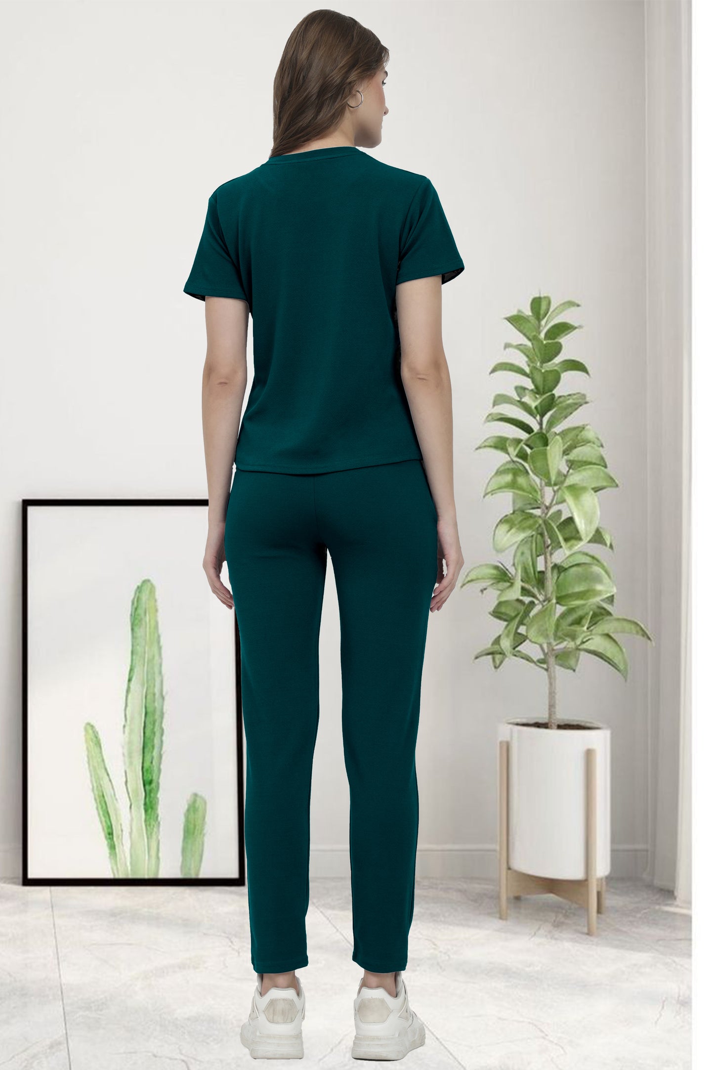 New AS Cotton Green Tracksuit | Fresh & Comfortable Activewear for Everyday Wear