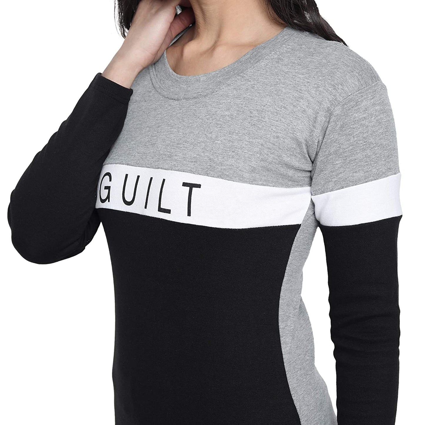 Graceful in Grey: Guilt Women's Tracksuit - Effortless Comfort and Style!