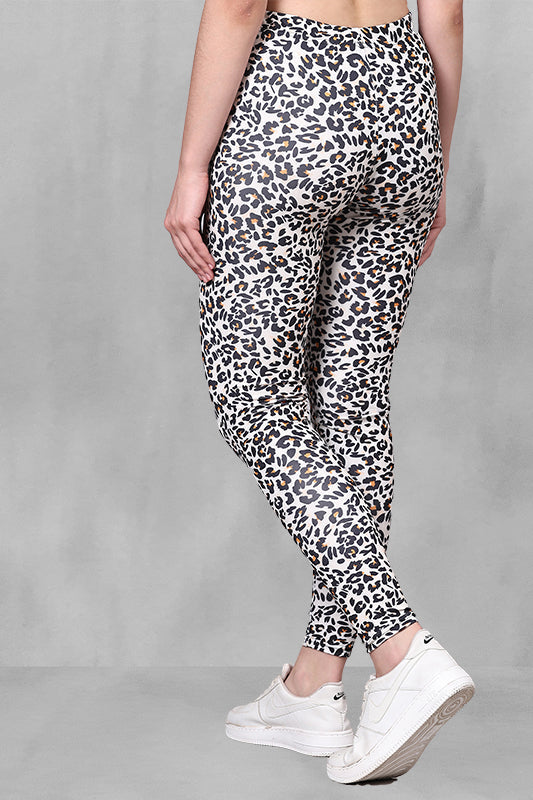 Lycra 4-Way Stretch Full Leggings: Flexible Comfort for Every Movement