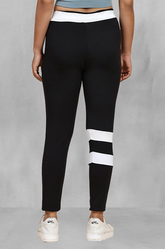 Premium Lycra 4-Way Stretch Full-Length Leggings | Superior Flexibility & Comfort