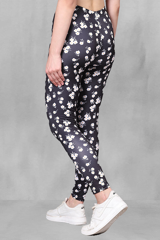 High-Performance Lycra 4-Way Stretch Leggings | Full-Length for Ultimate Comfort & Mobility