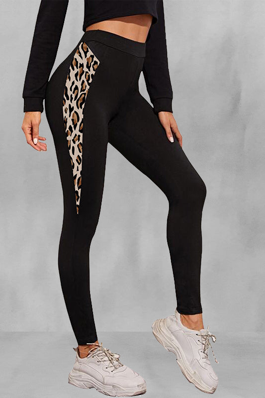 High-Elastic Lycra 4-Way Stretch Full-Length Leggings | Maximum Comfort & Flexibility