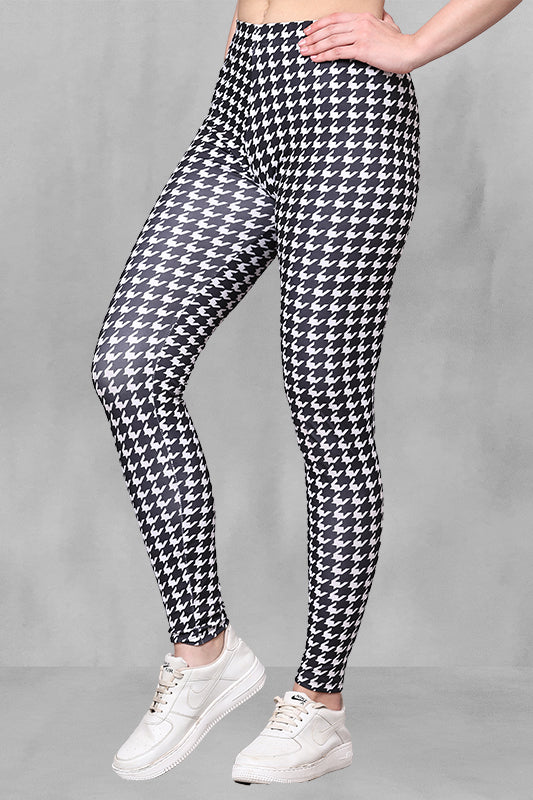 Versatile Lycra 4-Way Stretch Full-Length Leggings | Exceptional Comfort & Flexibility