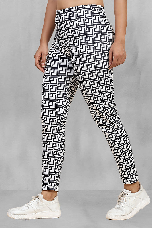 Premium Lycra 4-Way Stretch Full-Length Leggings | Maximum Comfort & Flexibility