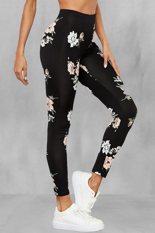 Elastic Lycra 4-Way Stretch Full-Length Leggings | Perfect Fit & Maximum Flexibility