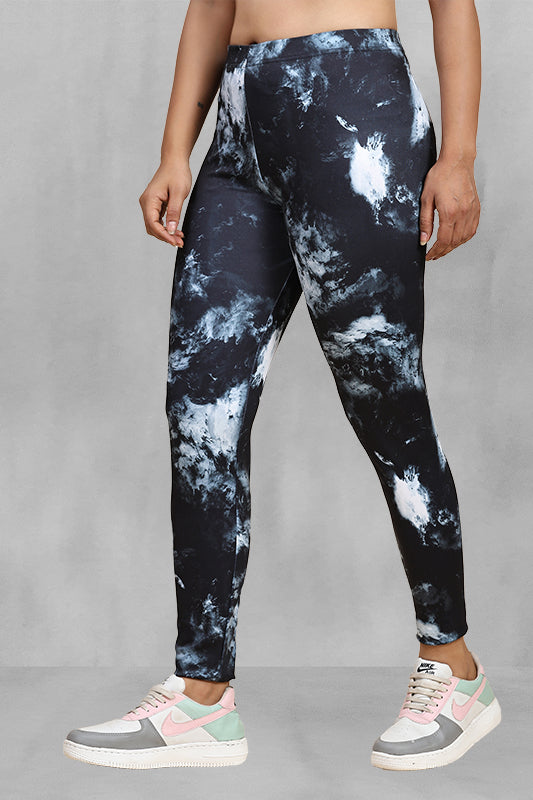 Lycra 4-Way Stretch Full Leggings: Flexible Comfort for Every Movement