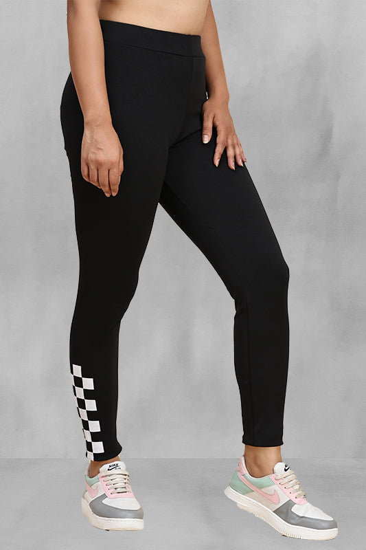 Flexible Lycra 4-Way Stretch Full-Length Leggings | Superior Comfort & Fit