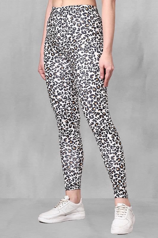 Lycra 4-Way Stretch Full Leggings: Flexible Comfort for Every Movement