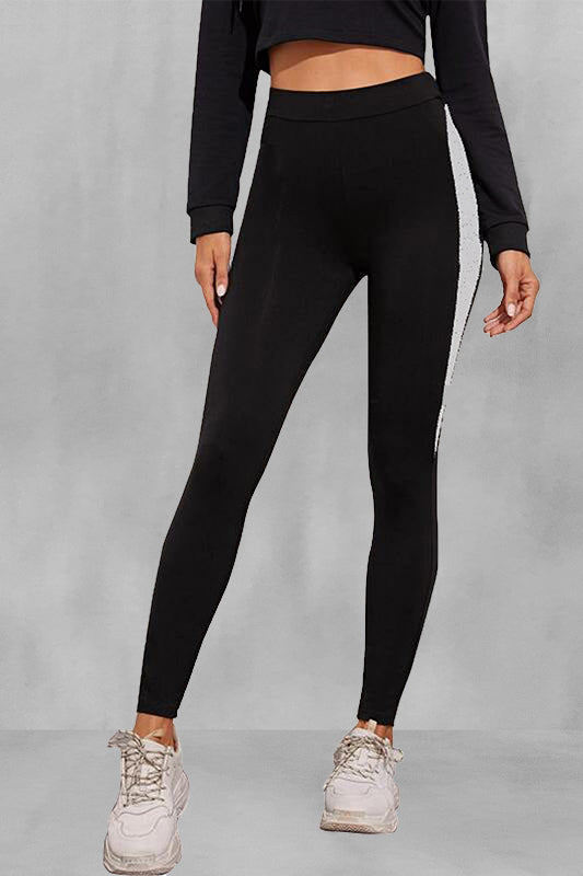 High-Elasticity Lycra 4-Way Stretch Full-Length Leggings | Perfect Fit & All-Day Comfort