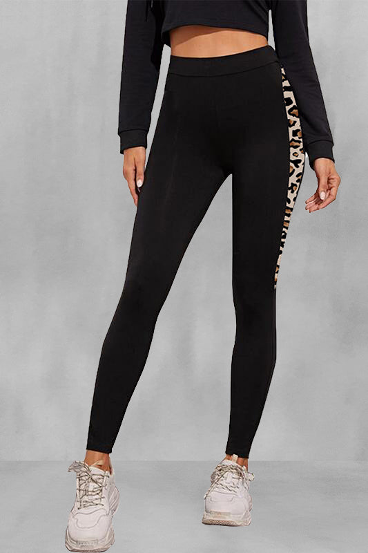 High-Elastic Lycra 4-Way Stretch Full-Length Leggings | Maximum Comfort & Flexibility