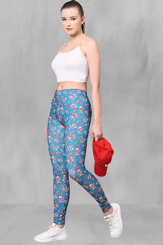 Superior Lycra 4-Way Stretch Full-Length Leggings | Enhanced Flexibility & Comfort
