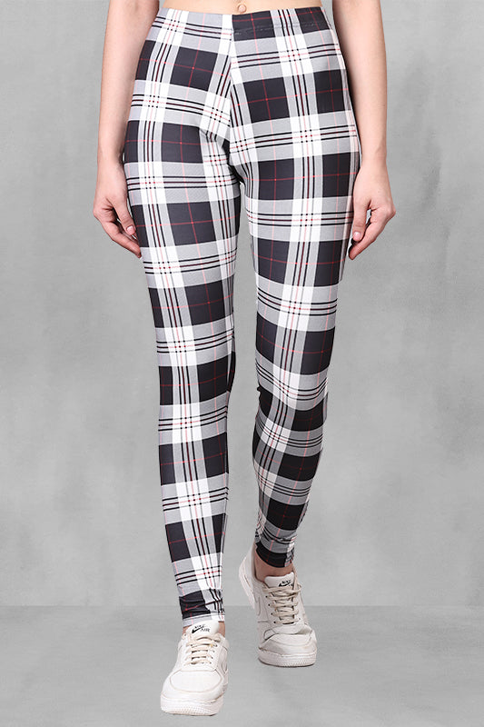 High-Performance Lycra 4-Way Stretch Leggings | Full-Length for Unmatched Comfort & Flexibility