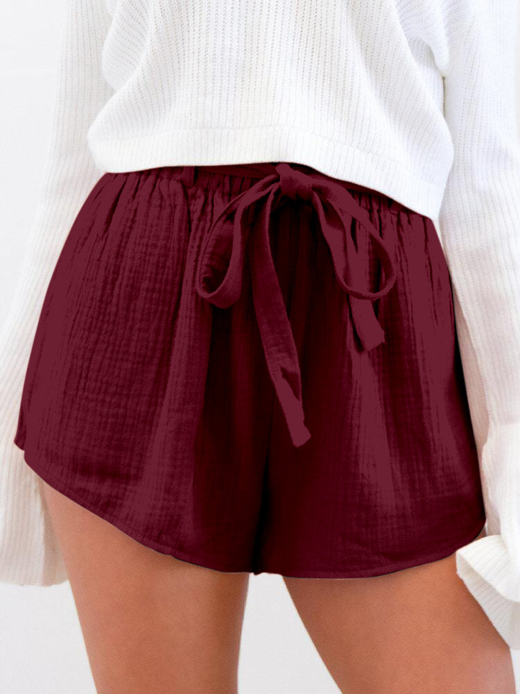 Chic Maroon Shorts for Women | Stylish & Comfortable Summer Fashion