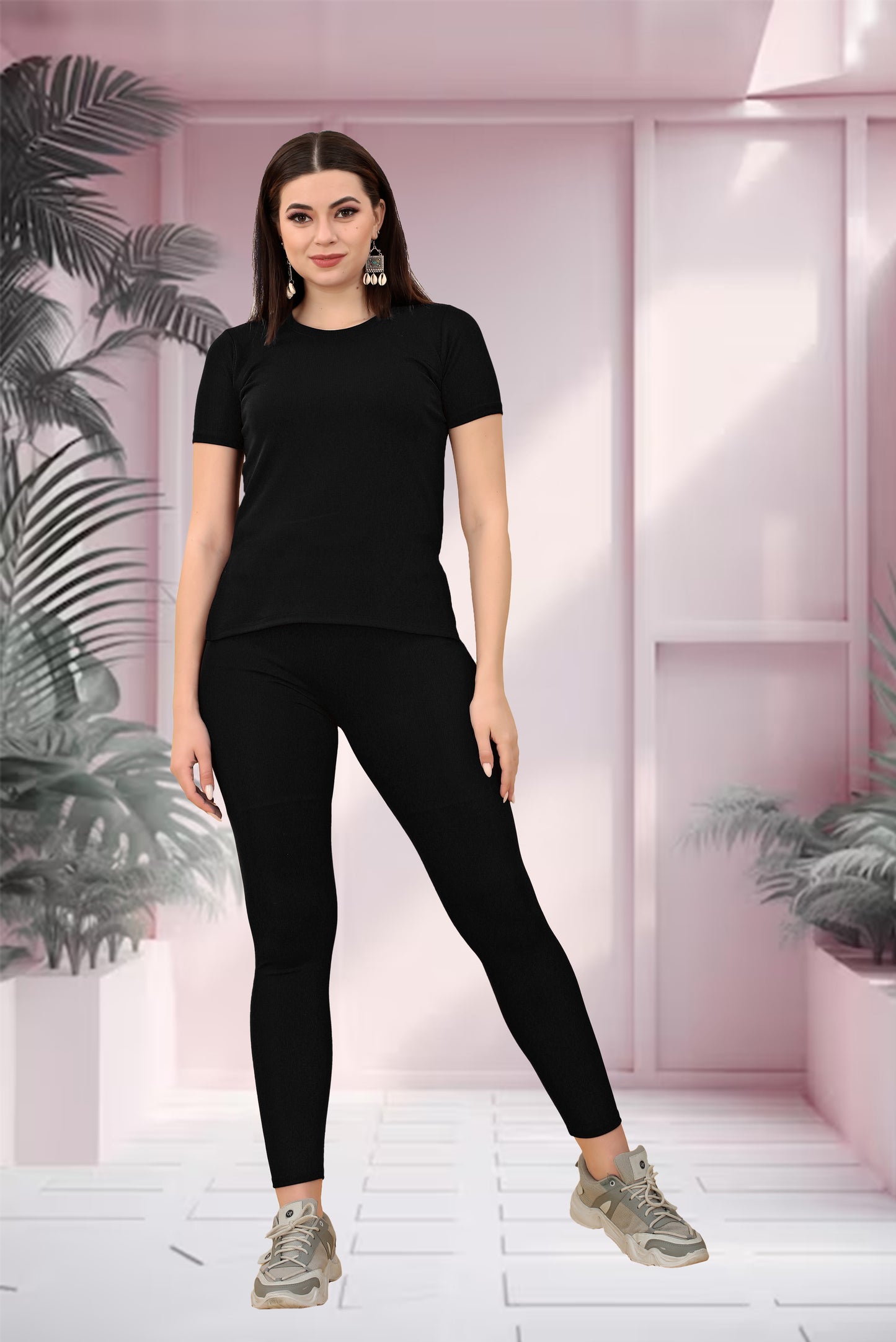 Timeless Sophistication: Mario Women's Black Tracksuit - Effortless Style for Every Activity!