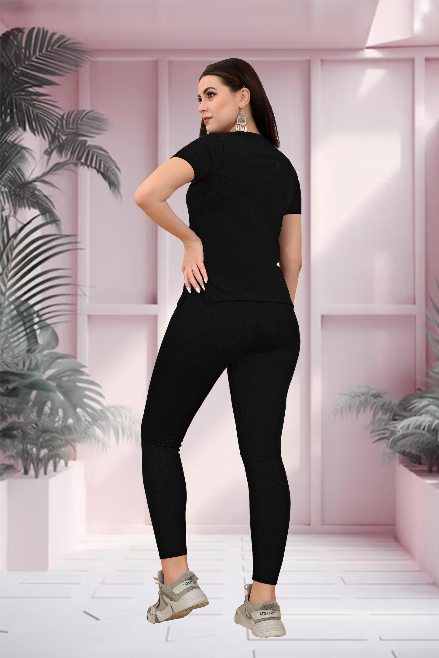 Timeless Sophistication: Mario Women's Black Tracksuit - Effortless Style for Every Activity!