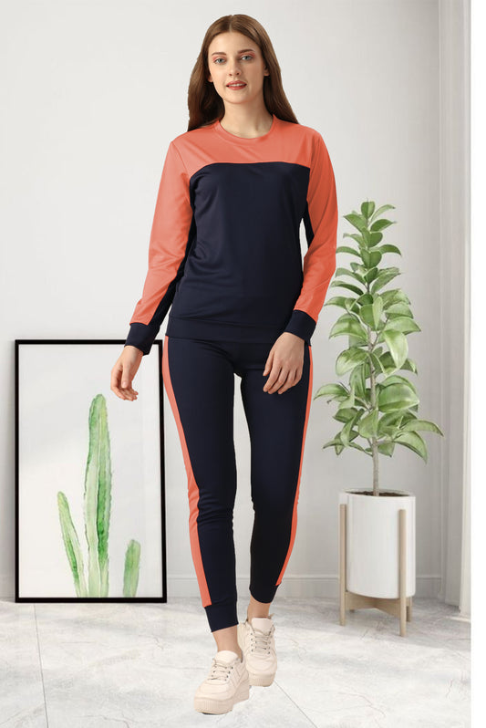 Model Peach Tracksuit for Women | Stylish & Comfortable Activewear in Soft Peach