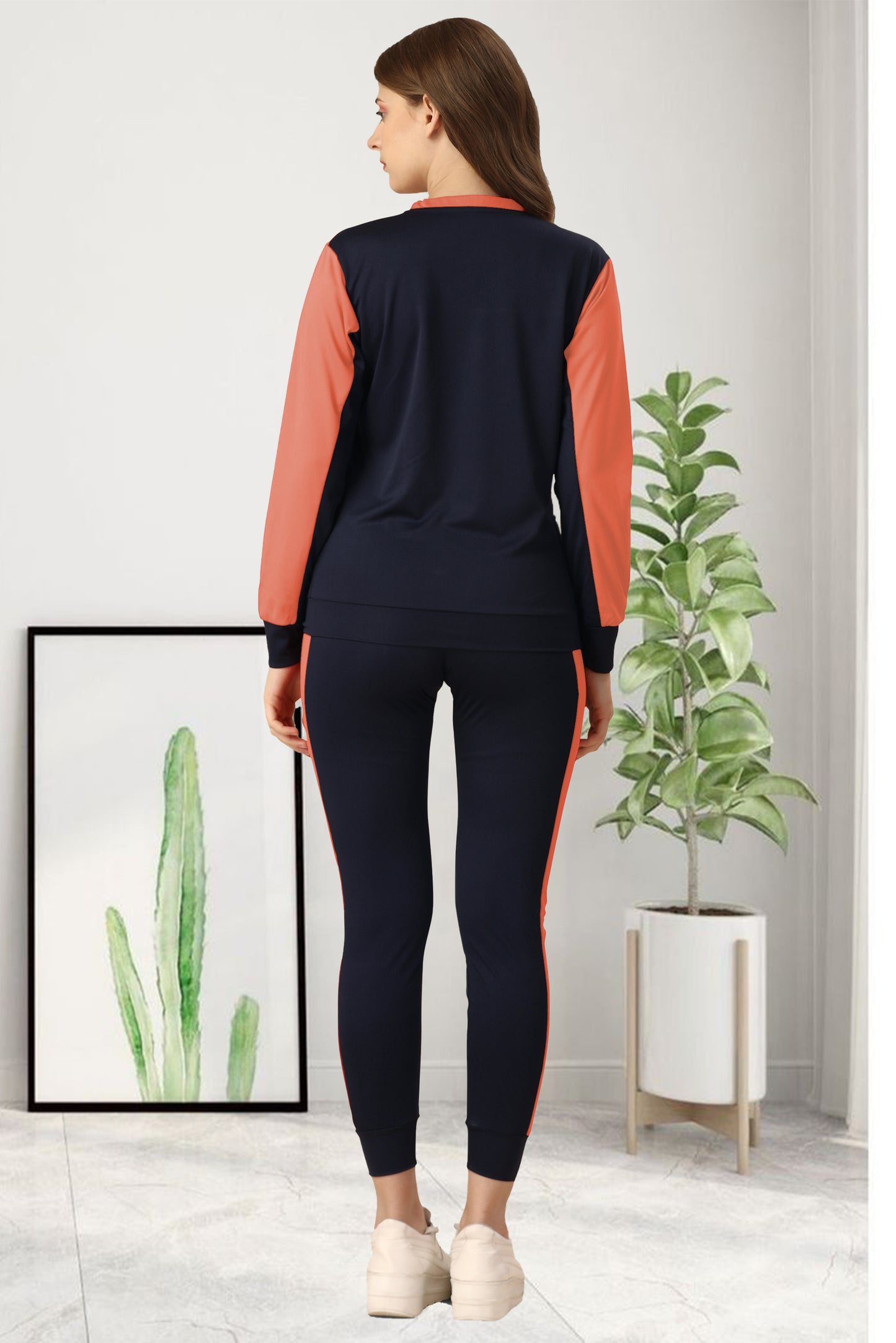 Model Peach Tracksuit for Women | Stylish & Comfortable Activewear in Soft Peach