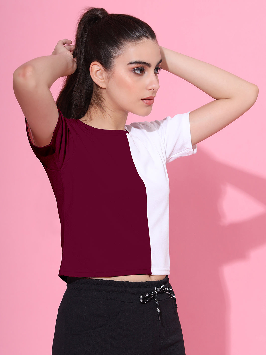 Half Maroon Tops: Timeless Elegance with Modern Appeal