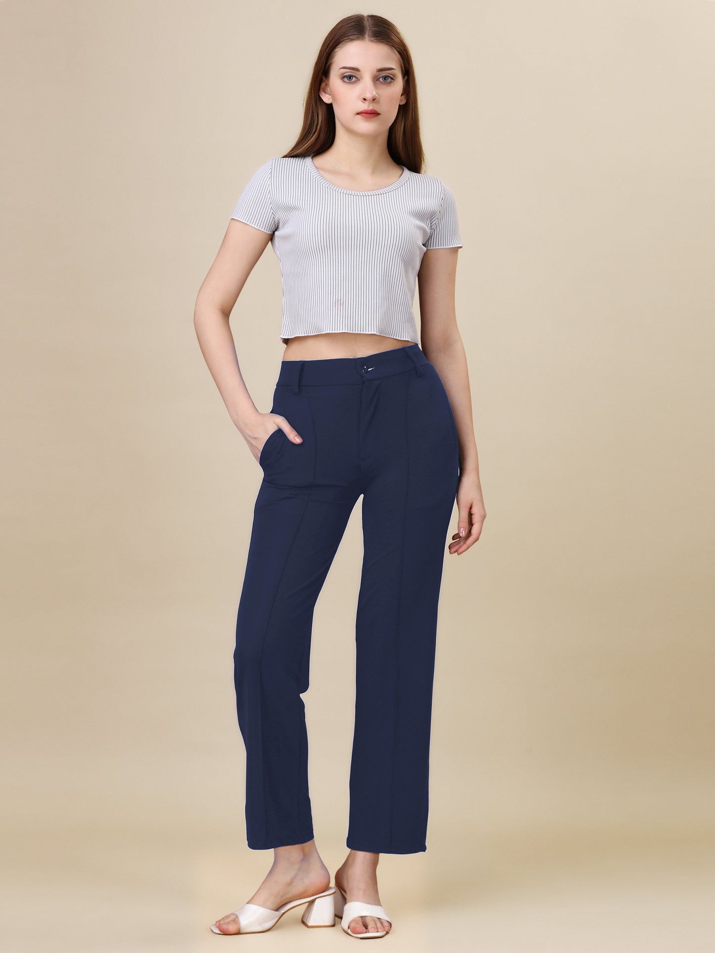 Blue Palazzo Pants: Comfortable and Stylish Choice for Everyday Wear