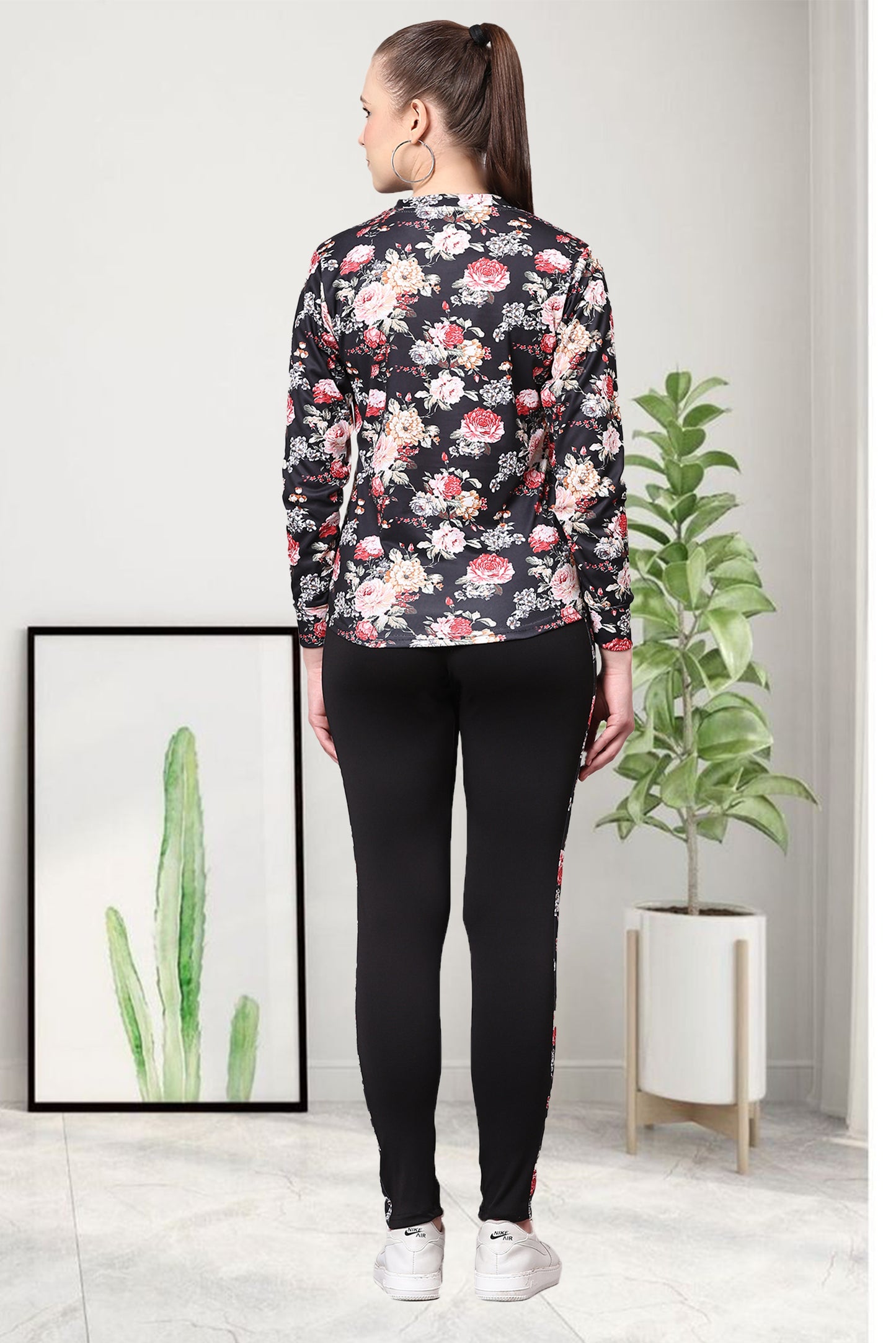 Flower Print Tracksuit: Blossom into Comfort and Style