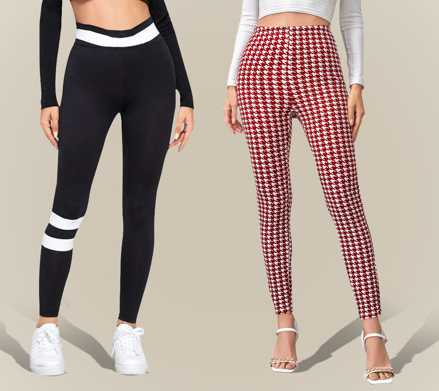 Leggings for Women, Winter Bottom Wear Combo Pack